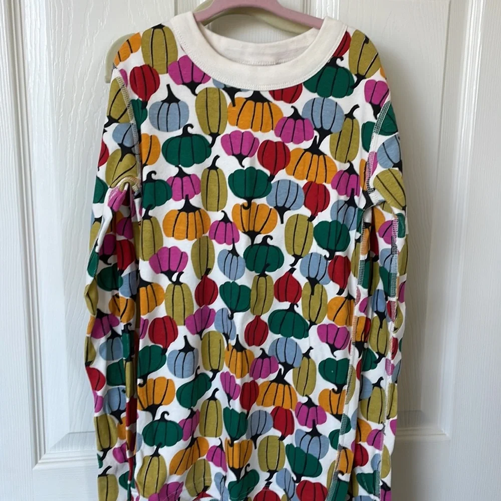 Hanna Andersson Pumpkin Pajamas - Size 12 - Picture 2 of 4